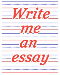 Write me an Essay