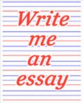 Write me an Essay image